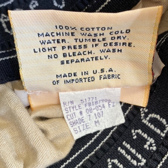 Vintage Bis Gene Ewing Western Soft denim Skirt Set **Rare** S/M - Picture 9 of 9